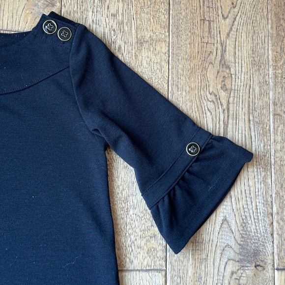 babyGap Black Bell Sleeve and Buttons Dress size 4T - Picture 3 of 7